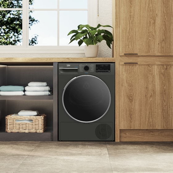 BEKO B3T68239MGEU 8 kg με Αντλία Θερμότητας Μαύρο Στεγνωτήριο Ρούχων image 5