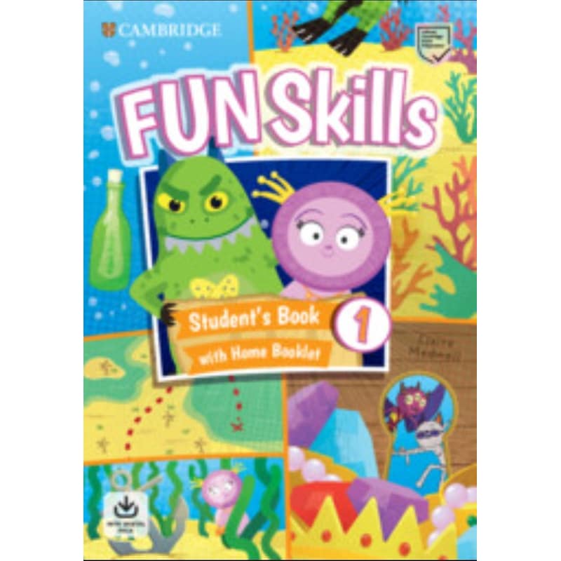 Fun Skills Level 1 Students Book and Home Booklet with Online Activities