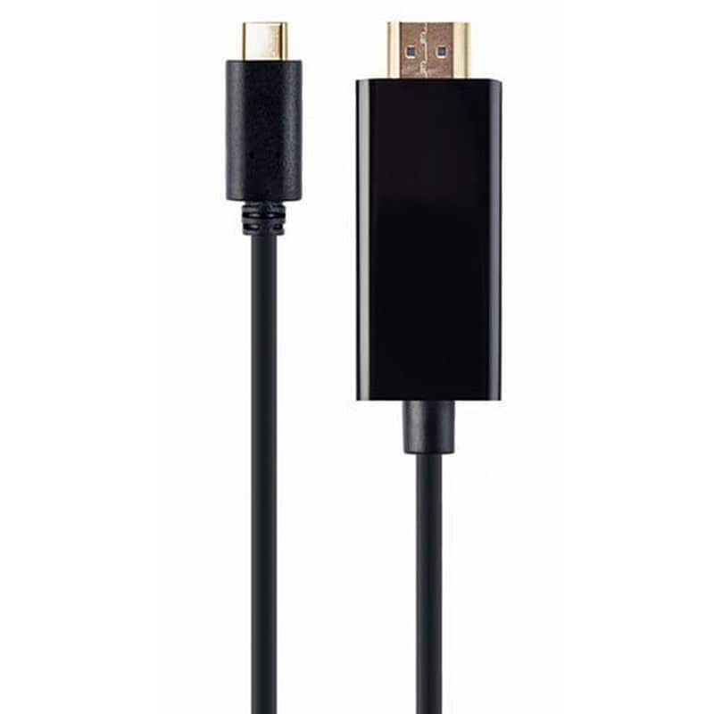 Αντάπτορας CABLEXPERT A-CM-HDMIM-02 USB-C σε HDMI 2m - Μαύρο