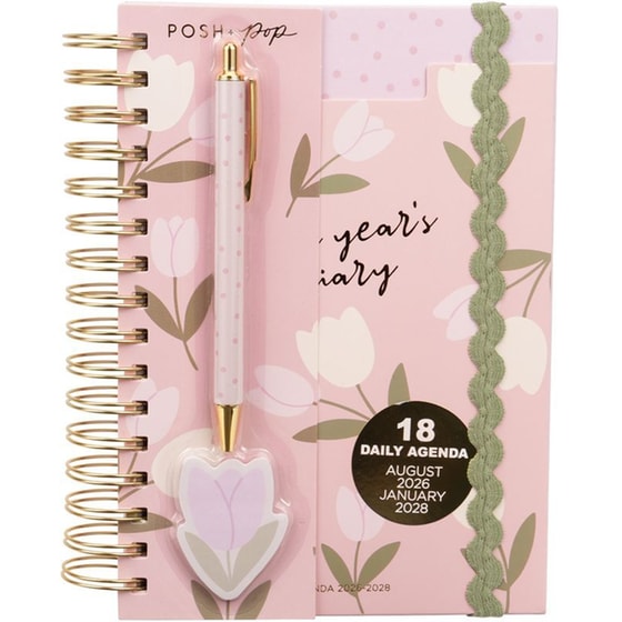 Ημερολόγιο Ημερήσιο Posh+Pop 18Μ 26-27 Spring image 0