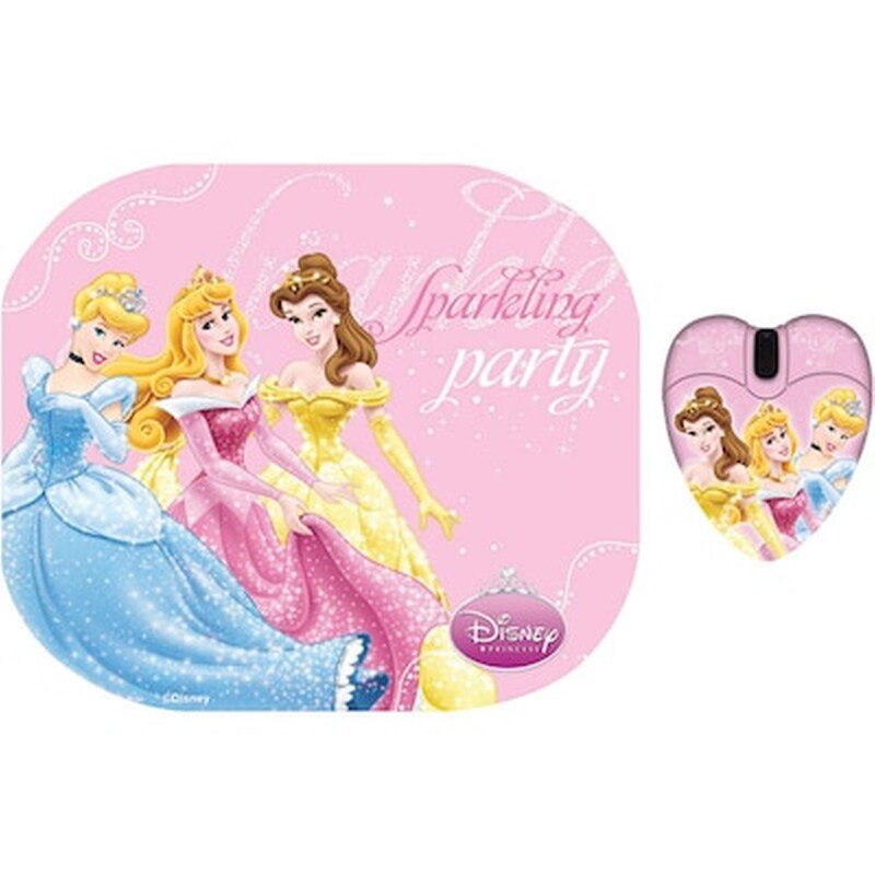 DISNEY Disney DSY-TP2003 Twin Pack Ενσύρματο Ποντίκι Princess