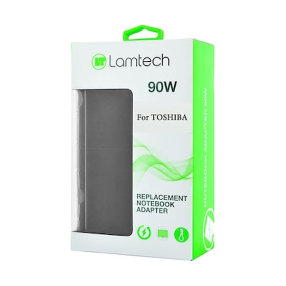 Φορτιστής Laptop για Toshiba - Lamtech Lam400040 19V/4.74A 90W - Black image 0