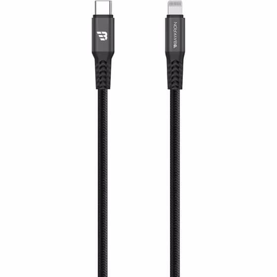 Καλώδιο Φόρτισης Baykron USB-C σε Lightning 2m - Black image 1