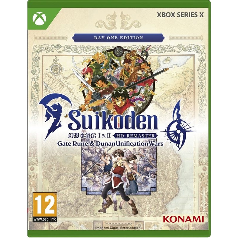 KONAMI Suikoden I II HD Remaster Gate Rune and Dunan Unification Wars - Xbox Series X|S