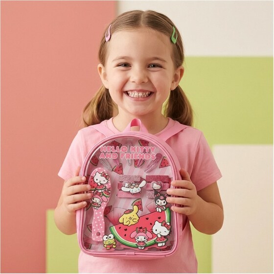 Τσαντάκι Cerda Beauty με Αξεσουάρ Hello Kitty image 6