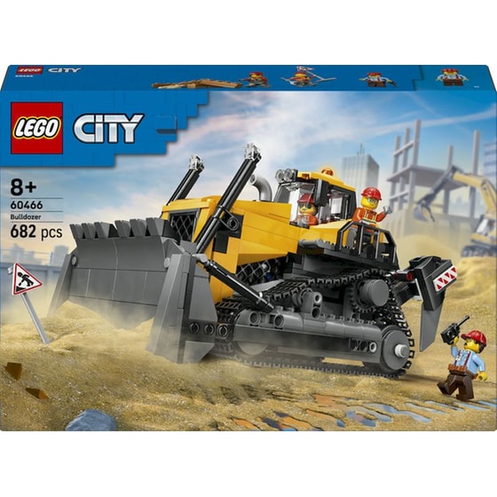 LEGO® City Κίτρινη Μπουλντόζα (60466) image 0