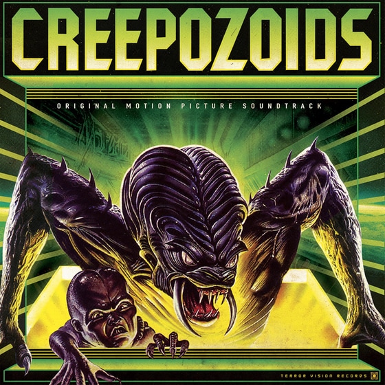 Creepozoids (Rsd 2019, Clear Vinyl With Silver Pearlescent Swirl And Blood Red Swirl) image 0