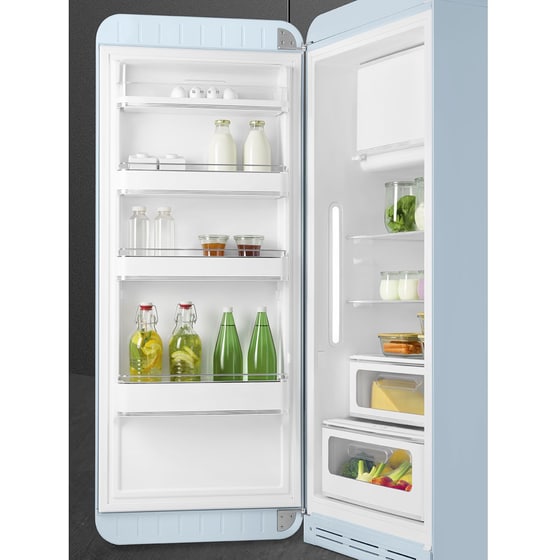 SMEG FAB28LPB6 270 Lt Pastel Blue Μπλε Ψυγείο Μονόπορτο image 7