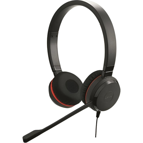 Jabra Evolve 30 Ii Duo Ακουστικά Κεφαλής - Μαύρα image 0