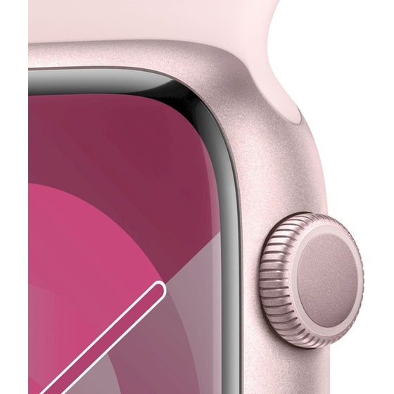 Apple Watch Series 9 Aluminium Pink GPS 45mm - Pink Medium/Large image 2