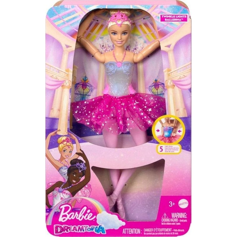MATTEL Κούκλα Barbie Dreamtopia Μαγική Μπαλαρίνα (HLC25)