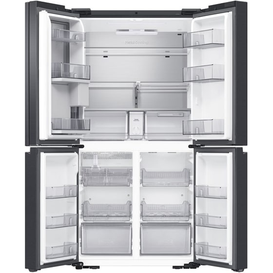 SAMSUNG RF65DG9H0EB1EF Bespoke Family Hub No Frost 636 Lt Μαύρο Ψυγείο Ντουλάπα image 9