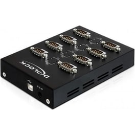 DeLock 61860 USB Hub 8-Port USB 2.0 συμβατό με USB-A