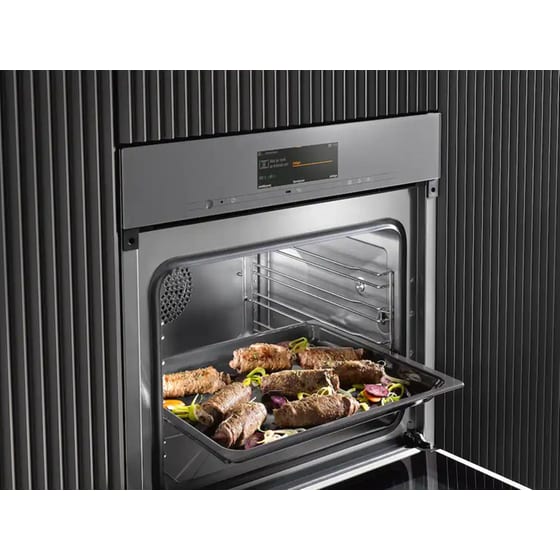 MIELE DGC 7440 HC 47 Lt Μαύρο Εντοιχιζόμενος Φούρνος Άνω Πάγκου image 6