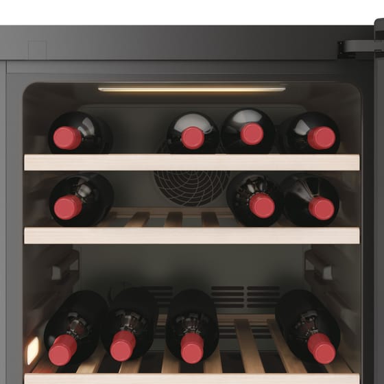 HAIER HWS77GDAU1 για 77 Μπουκάλια Μαύρο Συντηρητής Κρασιών image 5