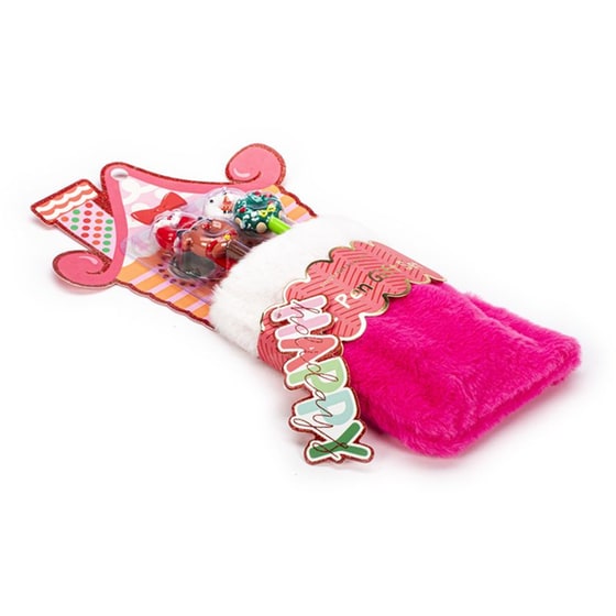 Στυλό Tri-Coastal Xmas Pink Sock (4 Τεμάχια) image 2