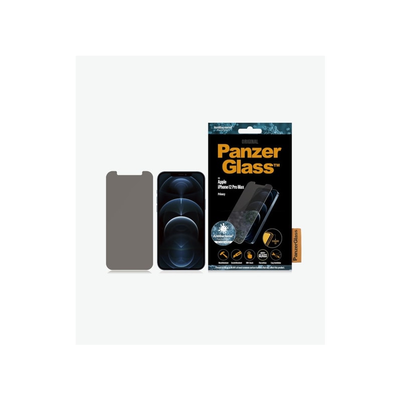 PANZERGLASS Προστασία οθόνης Apple iPhone 12 Pro Max - PanzerGlass Privacy Black