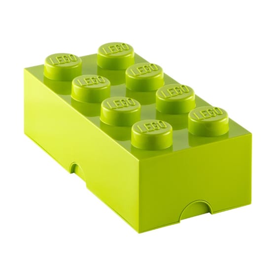 LEGO 299051 Storage Brick 8 Lime Green image 0