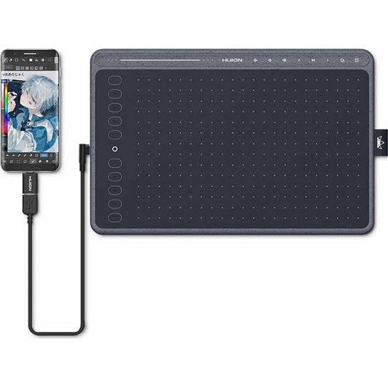 Ταμπλέτα Σχεδίασης Huion Hs611 - Γκρι image 3