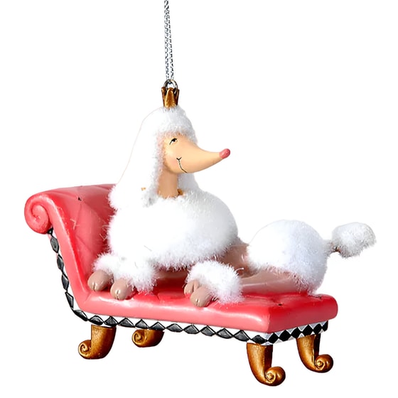 Χριστουγεννιάτικο Στολίδι Vetur Πλαστικό 1 Τμχ - Κανίς σε Καναπέ image 0