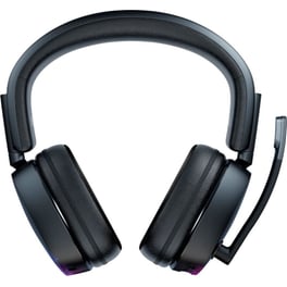 Roccat Syn Max Gaming Ασύρματα Ακουστικά Bluetooth/2.4 GHz με RGB φωτισμό - Μαύρα