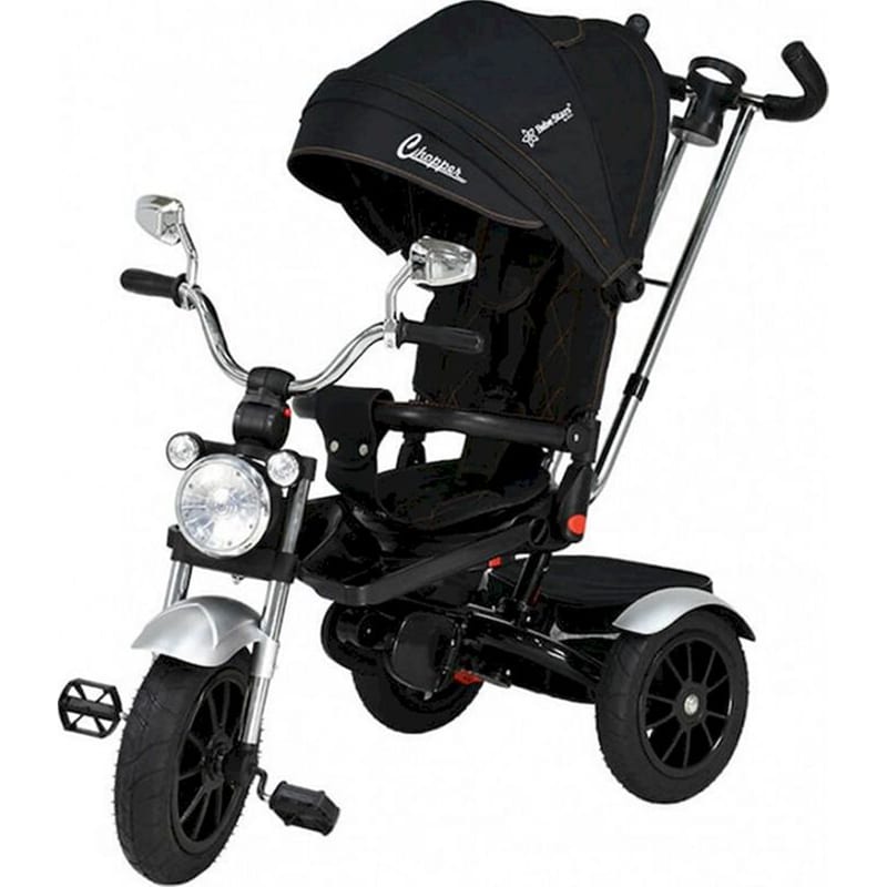 BEBE STARS Παιδικό Ποδήλατο Τρίκυκλο Bebe Stars 360 Chopper 6 In 1, 814-188 - Μαύρο