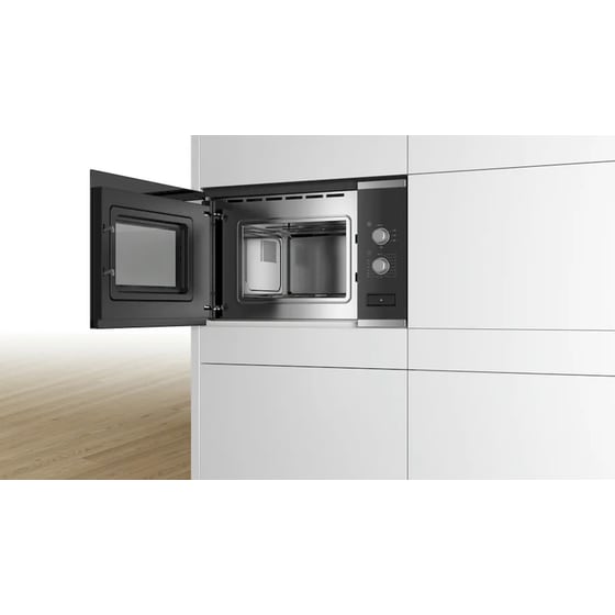 BOSCH BFL520MS0 20 Lt - Inox Εντοιχιζόμενος Φούρνος Μικροκυμάτων image 3