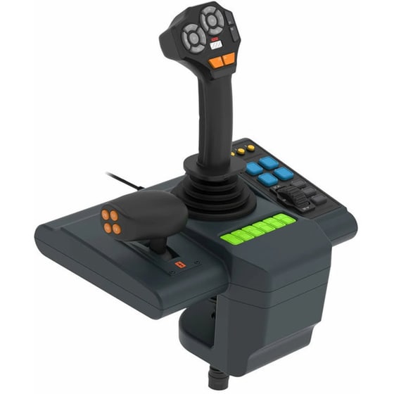 Τιμονιέρα με πετάλια Hori HPC-043U Farming Simulator για PC - Μαύρο image 1