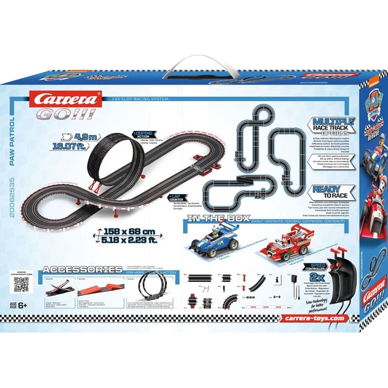 Carrera Go!!! Paw Patrol - Ready Race Rescue 1:43 Τηλεκατευθυνόμενα Αυτοκίνητα σε Πίστα (20062535) image 1