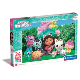 Παιδικό Παζλ Clementoni Maxi Super Color Gabby's Dollhouse (24 Κομμάτια)