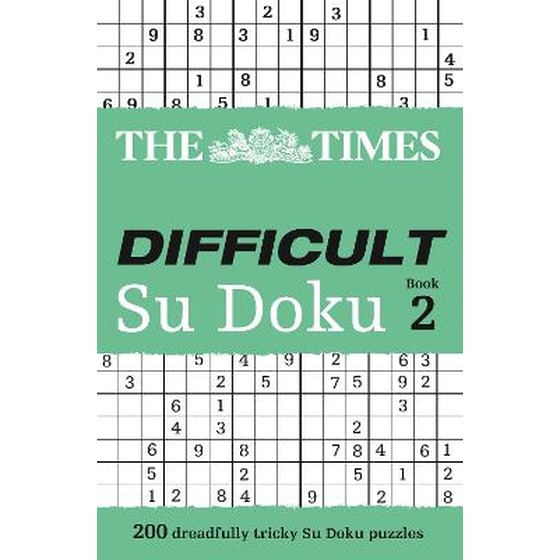 The Times Difficult Su Doku Book 2 image 0