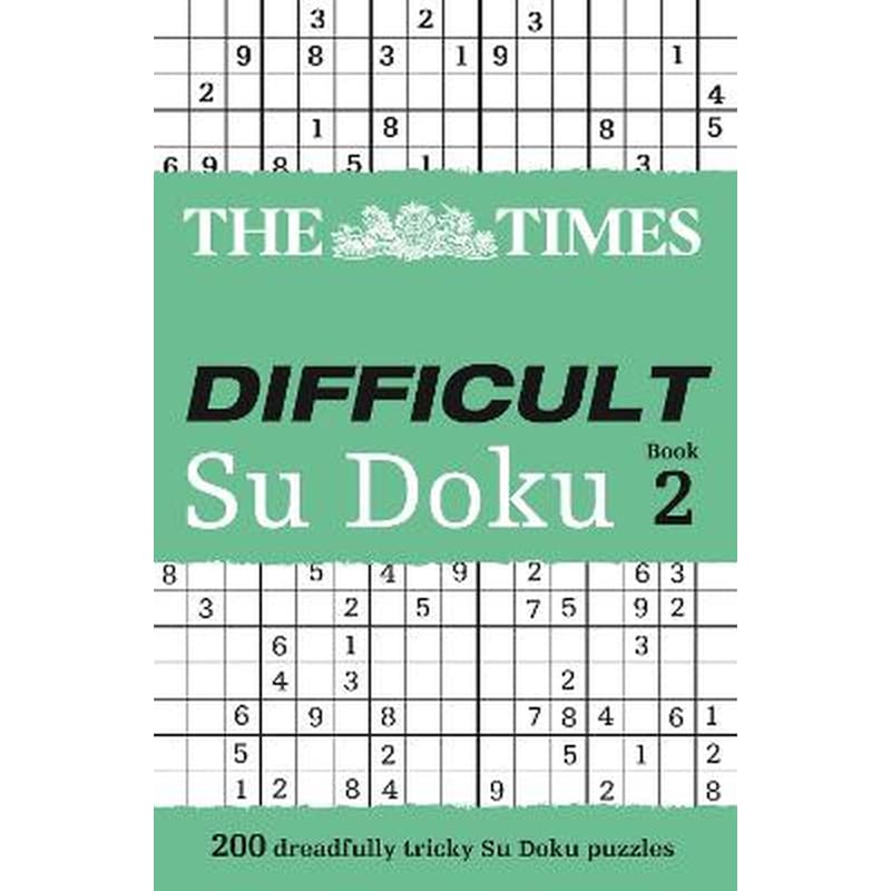 The Times Difficult Su Doku Book 2
