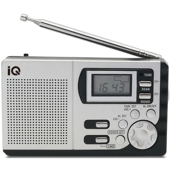 Φορητό Radio IQ PR-134 - Ασημί image 0