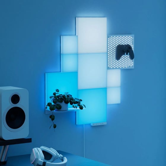 Έξυπνος Φωτισμός Nanoleaf Combo Starter Kit 10τμχ RGBW image 2
