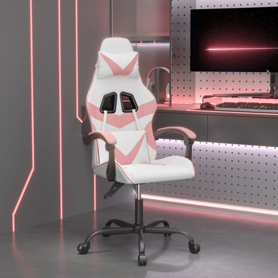 Καρέκλα Gaming VIDAXL 3143851 από Τεχνητό Δέρμα - Λευκό image 10
