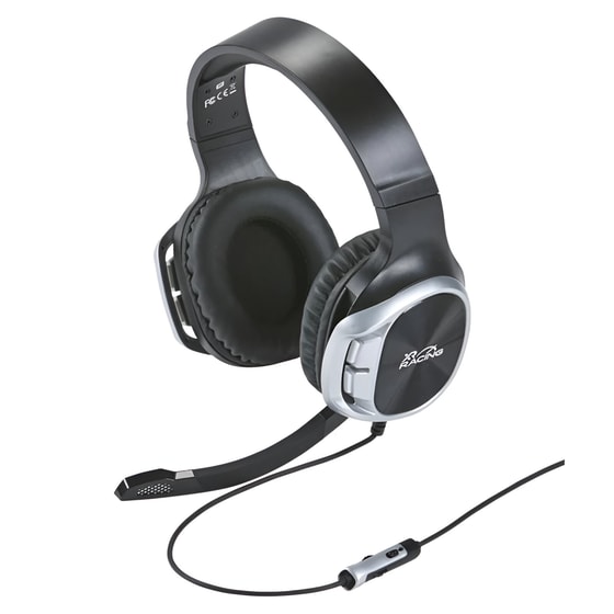 X-Rocker XH4 Gaming Ενσύρματα Ακουστικά 3.5mm - Μαύρα/Ασημί image 0