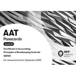 AAT Principles of Bookkeeping Controls