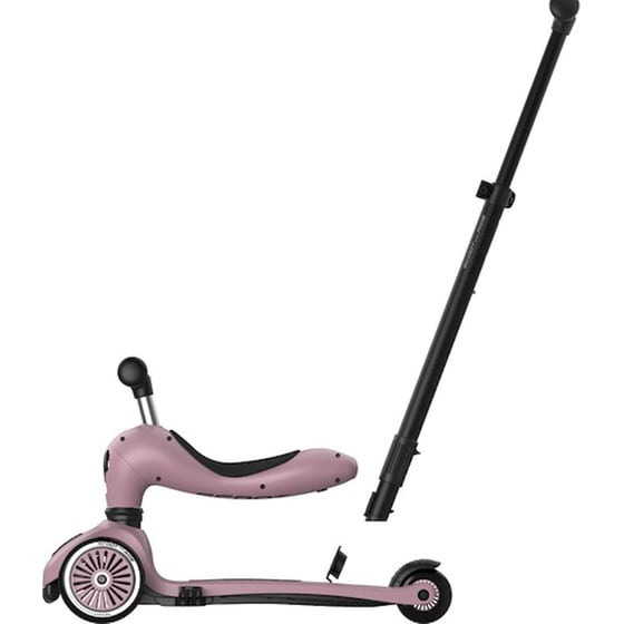 Παιδικό Πατίνι Τρίτροχο Πολυμορφικό 3 σε 1 Scoot & Ride Highwaykick 1 Push and Go με Λαβή Γονέα - Wildberry image 7