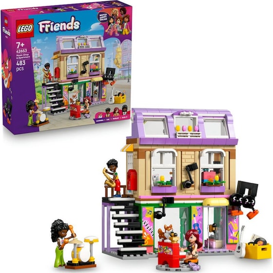 LEGO® Friends Music Store & Apartment (42653) image 1