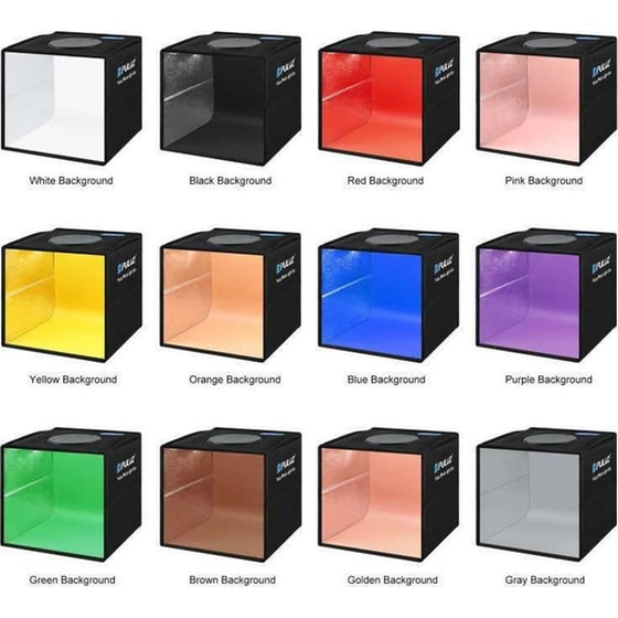 Photo Box Mini Puluz Pu5025 LED - Πολύχρωμο image 2