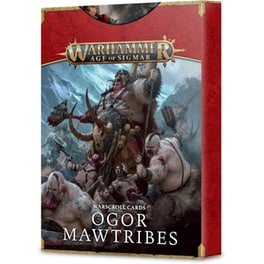 Warscroll Cards: Ogor Mawtribes Warhammer: Age of Sigmar GAMES WORKSHOP