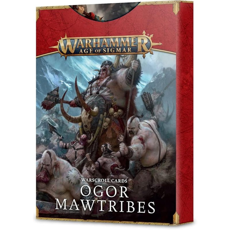 GAMES WORKSHOP Warscroll Cards: Ogor Mawtribes Warhammer: Age of Sigmar GAMES WORKSHOP