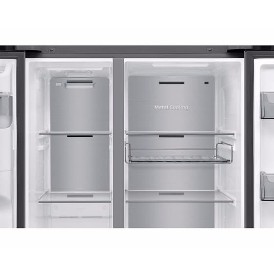 SAMSUNG RS90F64EETEF Bespoke AI Home No Frost 621 Lt Ασημί Ψυγείο Ντουλάπα image 6