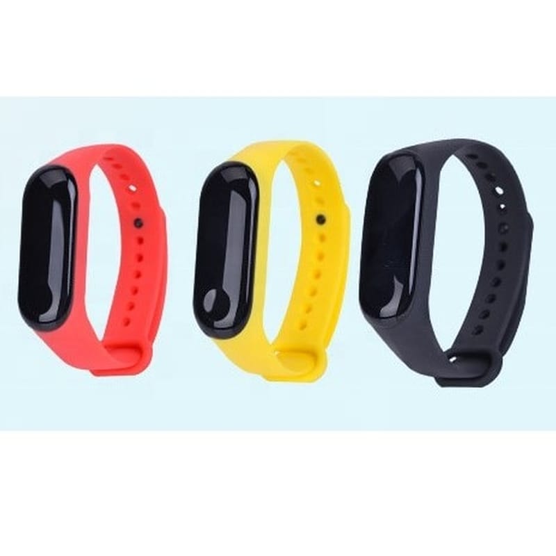 LILAK Λουράκια Lilak για Xiaomi Mi Smart Band 4 3τμχ - Πολύχρωμο