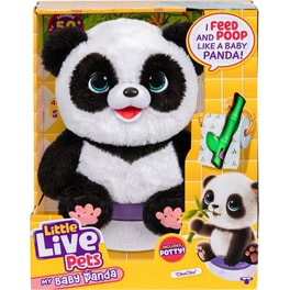 Λούτρινο Διαδραστικό Κατοικίδιο Little Live Pets My Baby Panda (20cm)