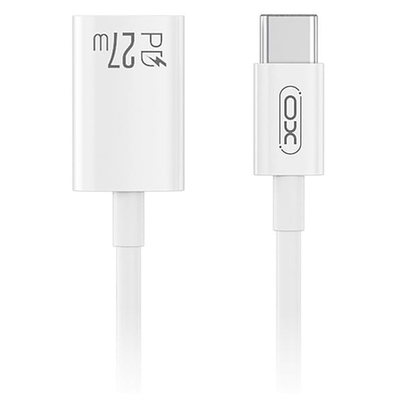 XO Καλώδιο;Αντάπτορας NB-R268A USB-C, Lightning σε Lightning 0.12m Λευκό image 3