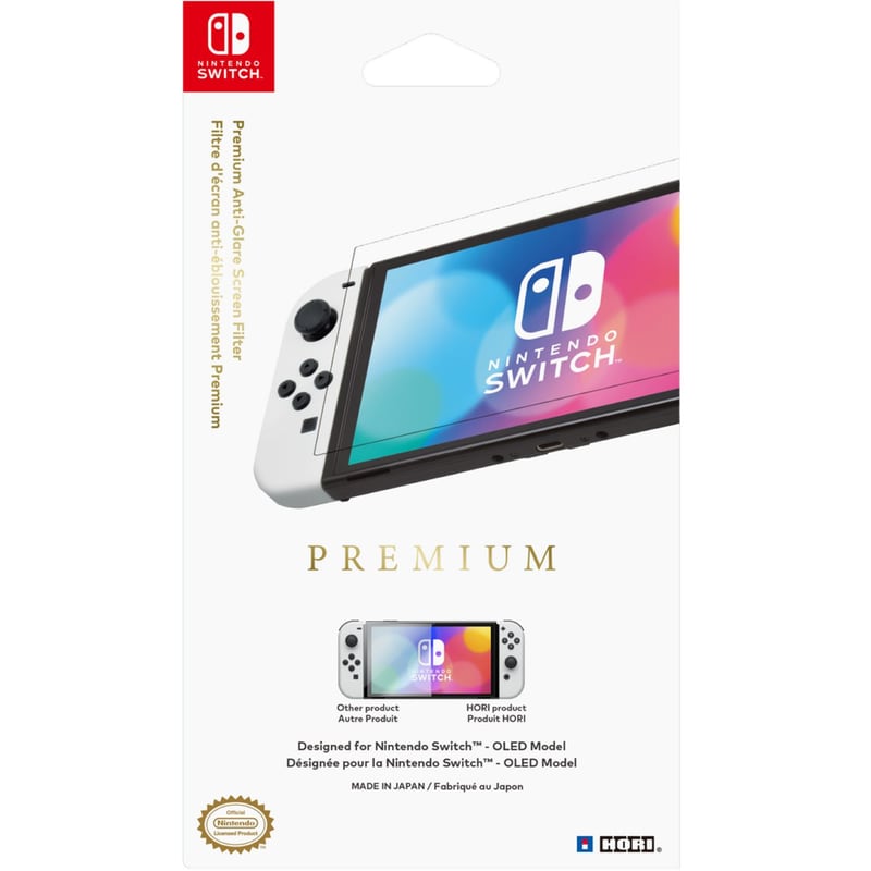 Hori Premium Anti-Glare Screen Filter - Μεμβράνη Προστασίας Nintendo Switch OLED