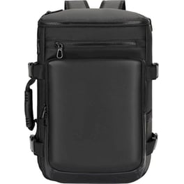 Τσάντα Πλάτης/ Ώμου Amber με Θήκη Laptop 15.6'' AΜ2013 21 lt - Μαύρο