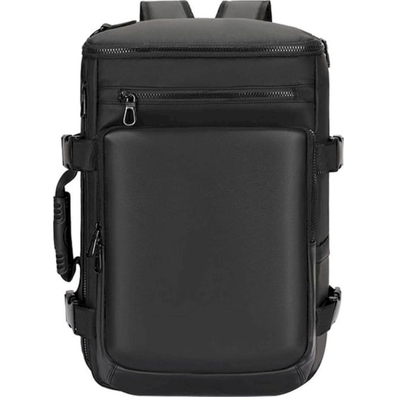 Τσάντα Πλάτης/ Ώμου Amber με Θήκη Laptop 15.6'' AΜ2013 21 lt - Μαύρο image 0