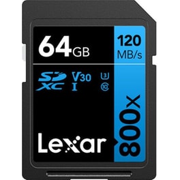 Lexar Blue microSDXC 64GB Class 10 U3 V30 UHS-I με αντάπτορα